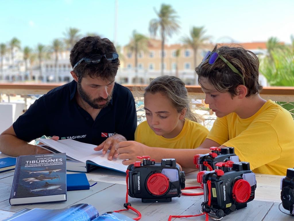 Clases de conservación marina con niños - Dive Camp Formentera